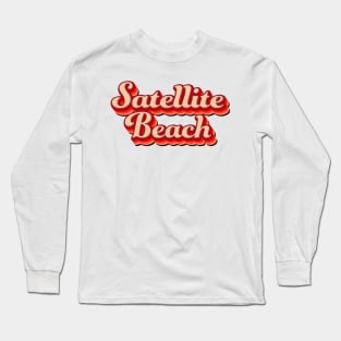 Satellite Beach Florida Surf Surfing Long Sleeve T-Shirt